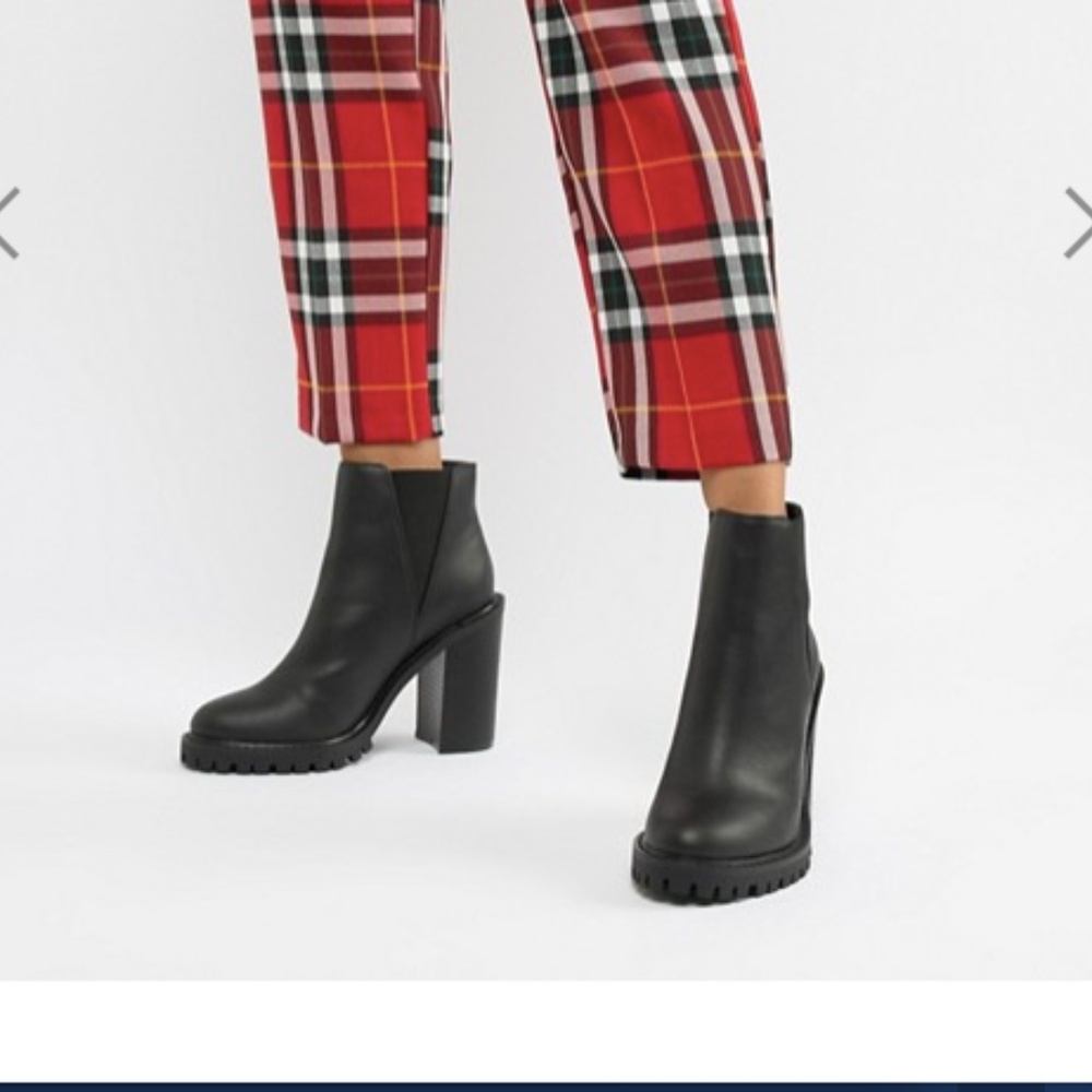 ASOS Edison chunky chelsea boots